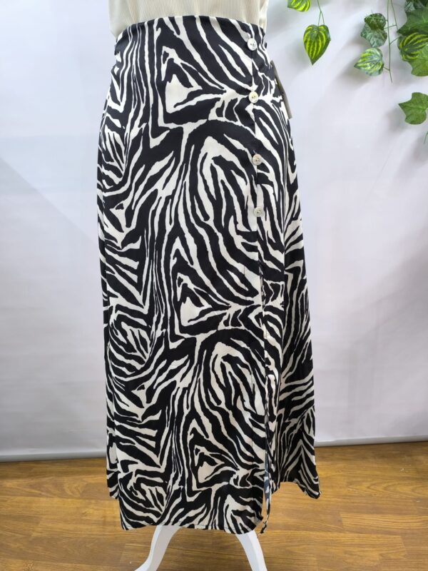 Falda Print botones