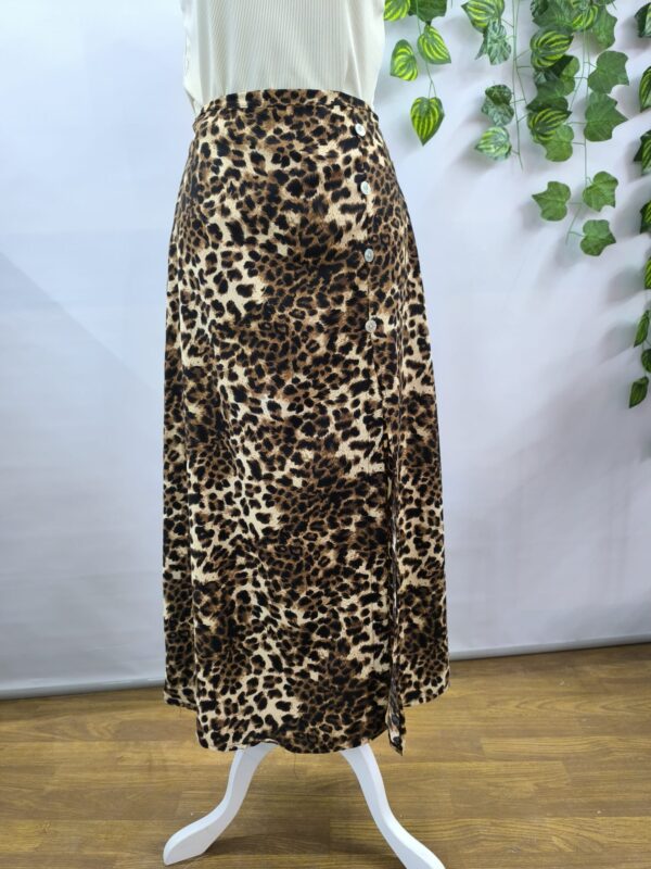 Falda Print botones