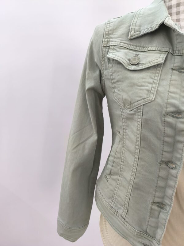 Chaqueta vaquera verde - Imagen 2