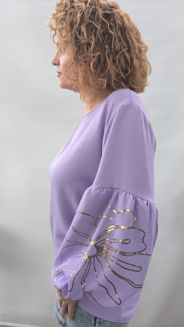 Blusa Bombay lila - Imagen 2