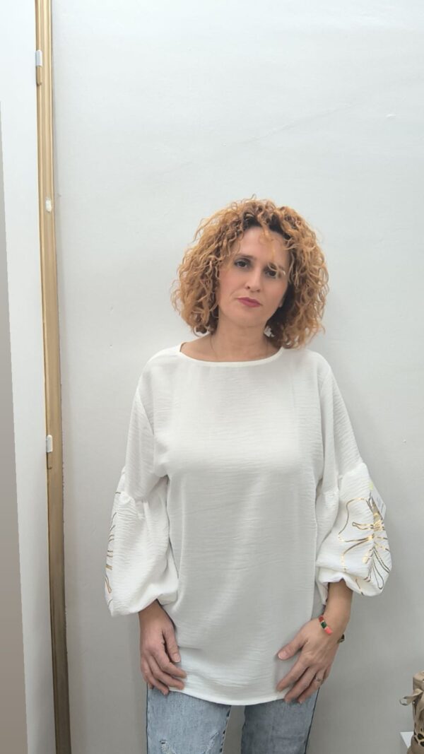 Blusa Bombay blanca