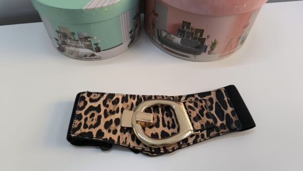 Cinturón leopardo Hollywood