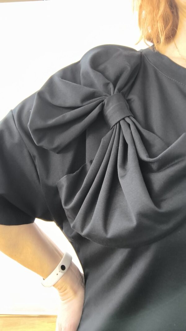 Camiseta Ribbon negra - Imagen 2