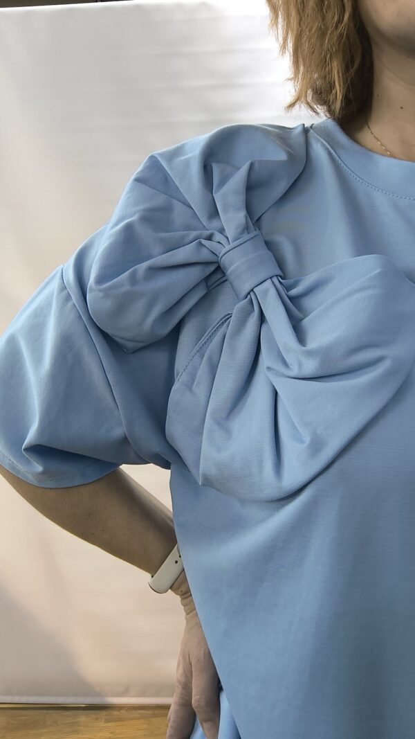 Camiseta Ribbon celeste - Imagen 2