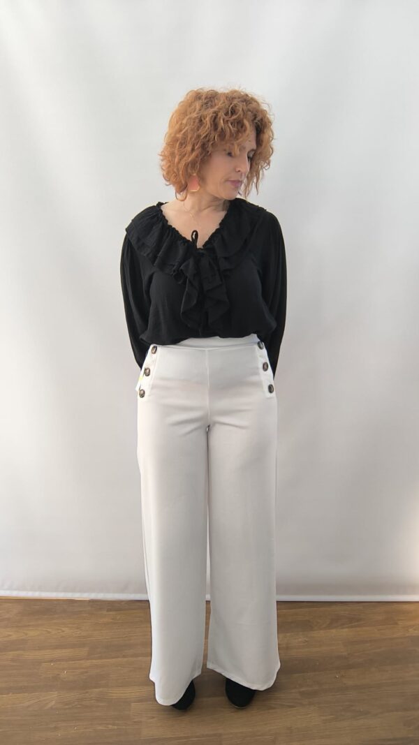 Pantalón Saulo blanco