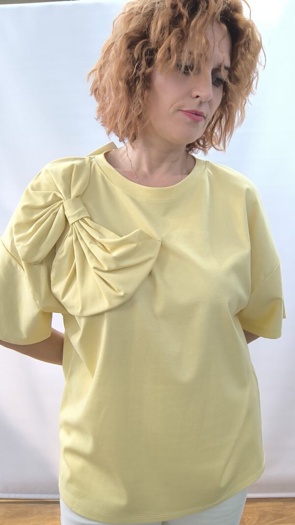 Camiseta Ribbon amarilla