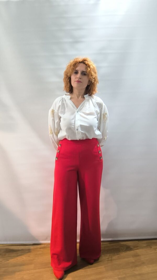 Pantalón Saulo rojo