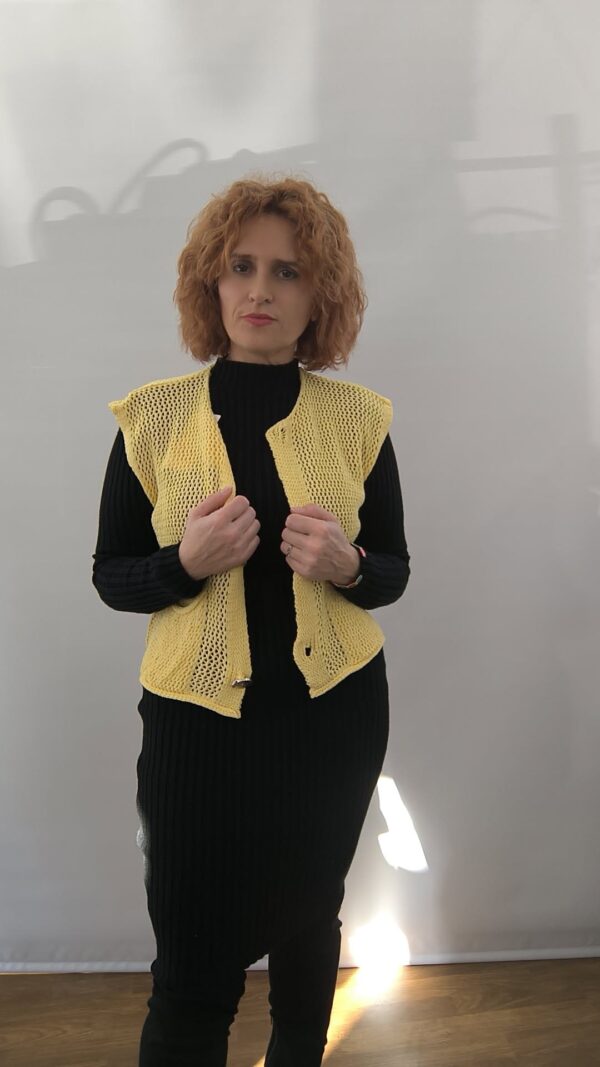 Chaleco 1975 amarillo